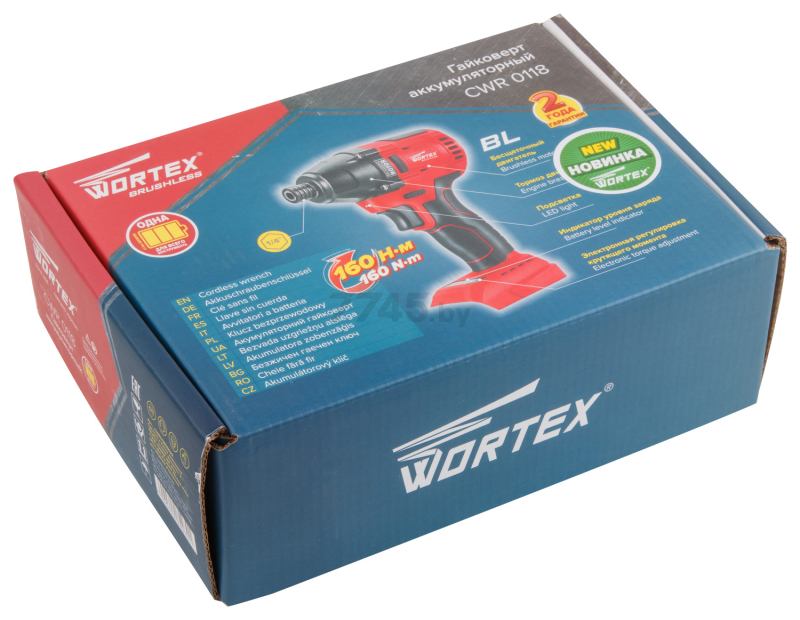 Шуруповерт (винтоверт) ударный аккумуляторный WORTEX CWR 0118 XLT SOLO (CWR011800029) - Фото 11