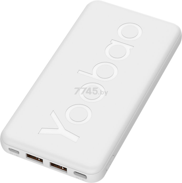 Power Bank YOOBAO P10T 10000 mAh White - Фото 2