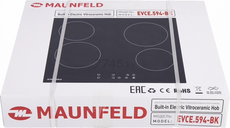 Панель варочная электрическая MAUNFELD EVCE.594-BK - Фото 12