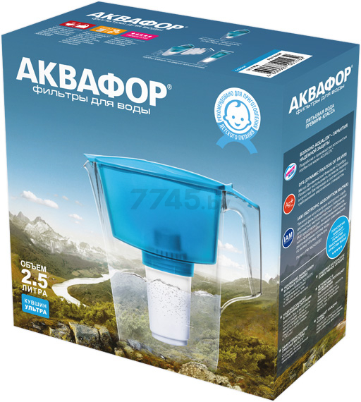 Фильтр-кувшин АКВАФОР Ультра голубой - Фото 6