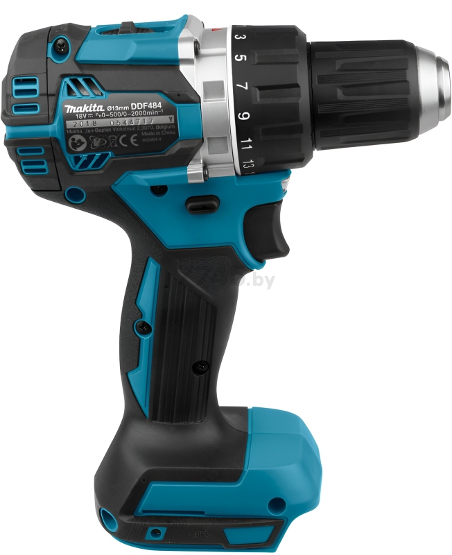 Дрель-шуруповерт аккумуляторная MAKITA LXT DDF 484 Z (DDF484Z) - Фото 3