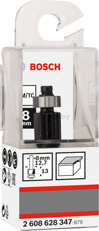 Фреза по дереву для выборки заподлицо 12,7х13х56 мм BOSCH Standard for Wood (2608628347) - Фото 2