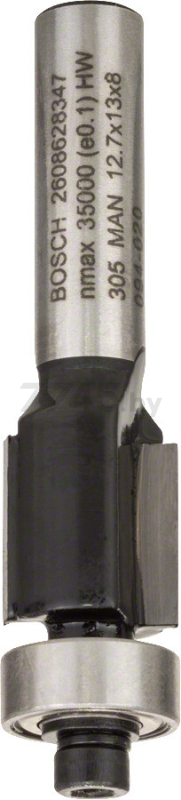 Фреза по дереву для выборки заподлицо 12,7х13х56 мм BOSCH Standard for Wood (2608628347)