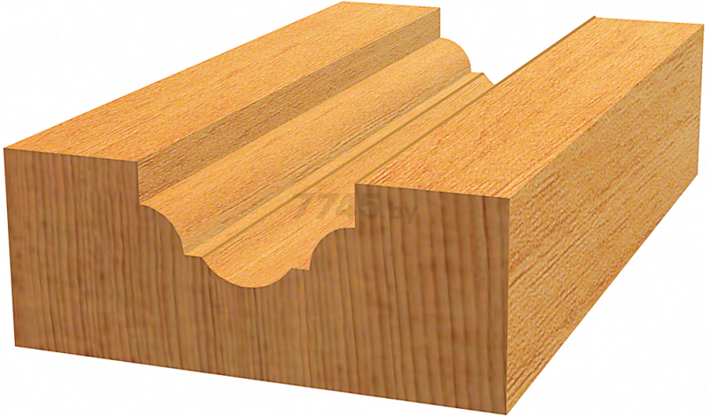 Фреза по дереву профильная фигурная 12,7х12,4х46 мм BOSCH Standard for Wood (2608628398) - Фото 2