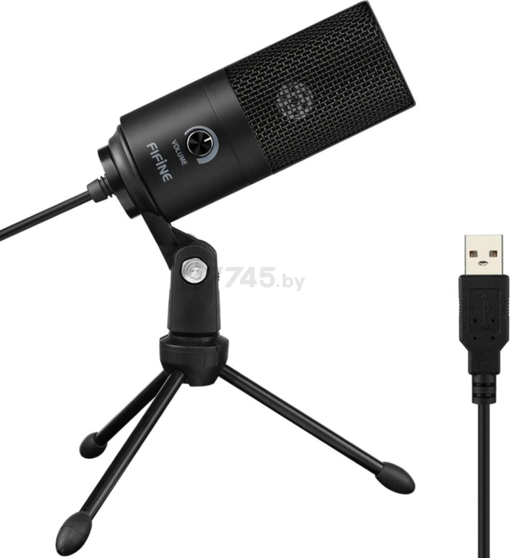 Микрофон FIFINE K669B Black - Фото 3
