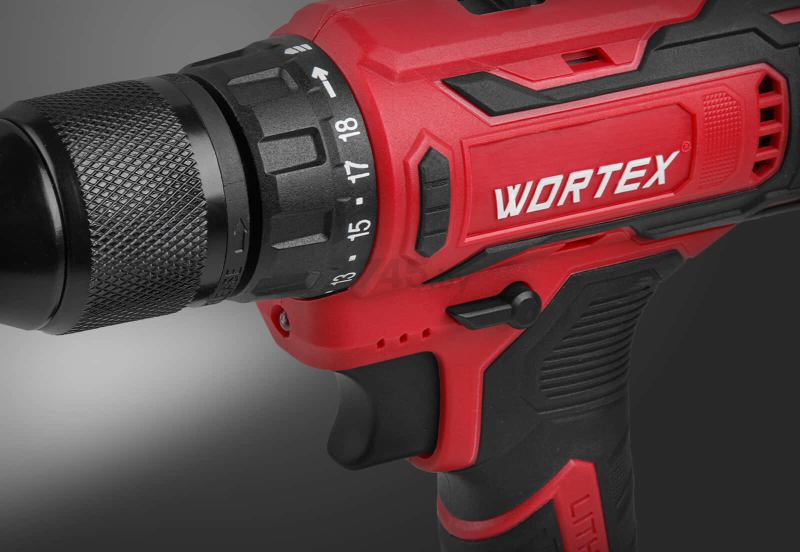 Дрель-шуруповерт аккумуляторная WORTEX BD 1820-1 Li XLT SET (0329209) - Фото 17