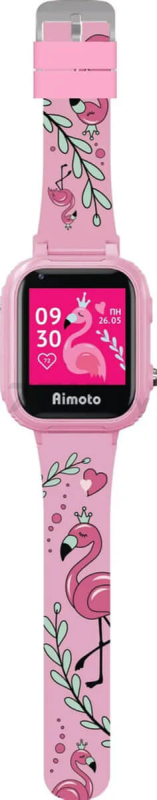 Умные часы детские AIMOTO Pro 4G Фламинго (8100821) - Фото 5
