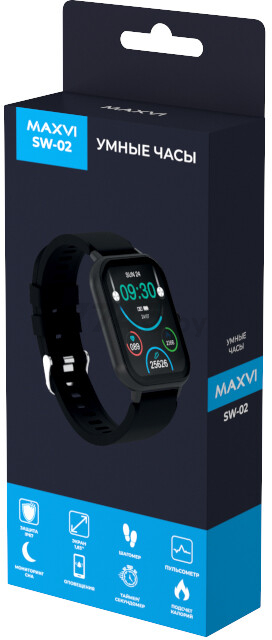 Умные часы MAXVI SW-02 Grey - Фото 10