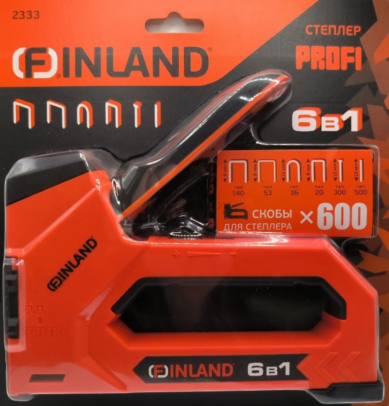 Степлер строительный FINLAND Profi (2333)