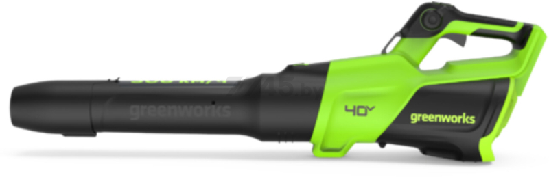 Воздуходувка аккумуляторная GREENWORKS 40V GD40BG3 (2408207) - Фото 2