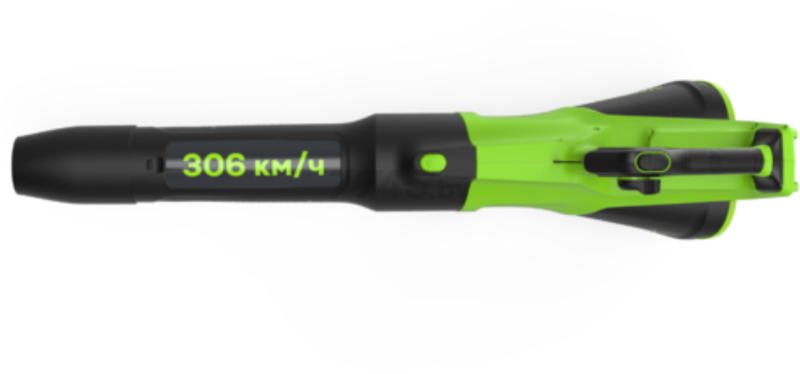 Воздуходувка аккумуляторная GREENWORKS 40V GD40BG3 (2408207) - Фото 3