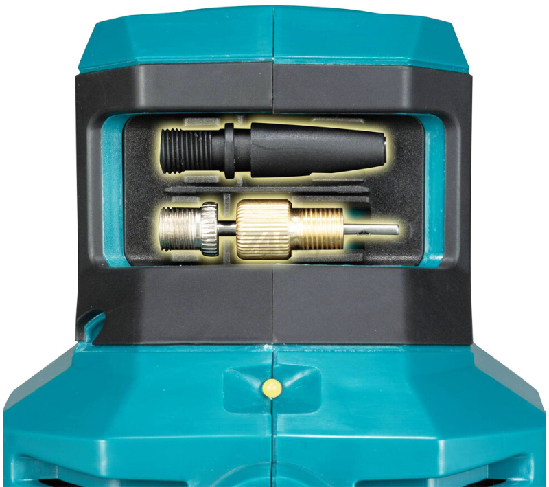 Компрессор автомобильный аккумуляторный MAKITA XGT MP001GZ - Фото 9