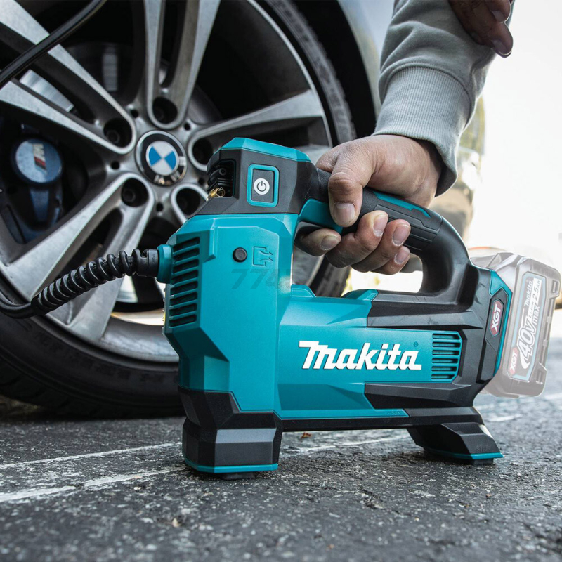 Компрессор автомобильный аккумуляторный MAKITA XGT MP001GZ - Фото 12