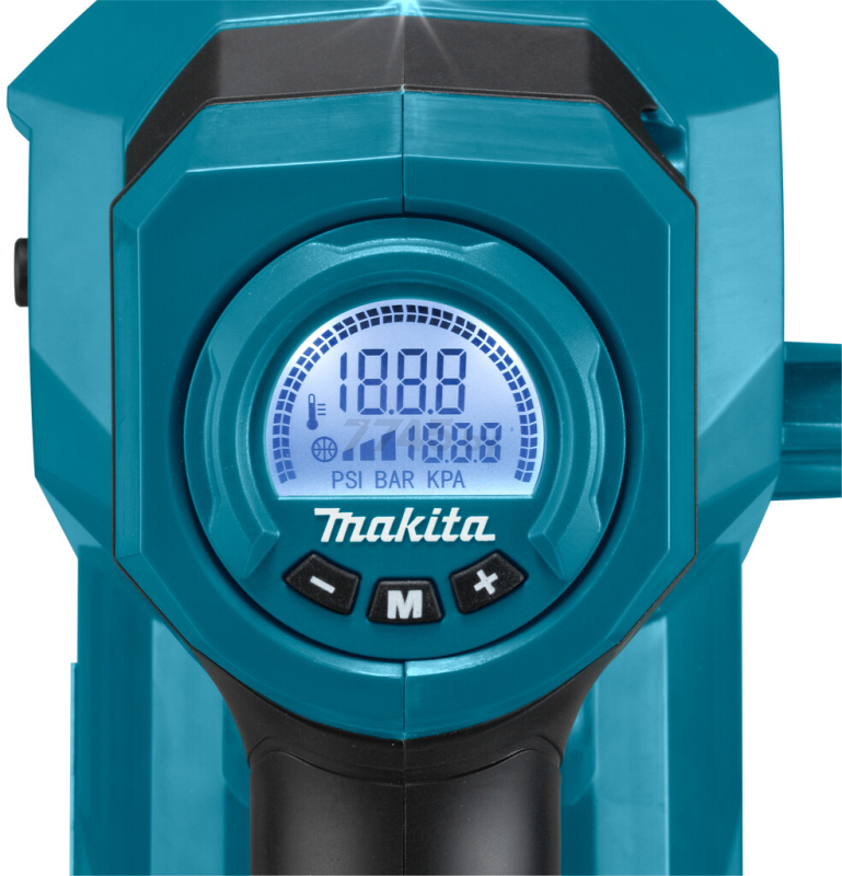 Компрессор автомобильный аккумуляторный MAKITA XGT MP001GZ - Фото 7