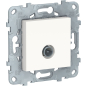 Розетка телевизионная SCHNEIDER ELECTRIC Unica New белая (NU546218)
