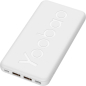 Power Bank YOOBAO P10T 10000 mAh White - Фото 2
