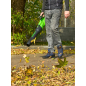 Воздуходувка аккумуляторная GREENWORKS 40V GD40BG3 (2408207) - Фото 8