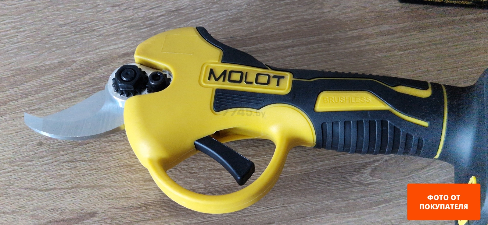 Секатор аккумуляторный MOLOT MCBS 1826 XLT Lite SET 1 (2318186) - Фото 4