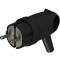 Вилка электрическая угловая 16 А 250 В SYSTEME (SCHNEIDER) ELECTRIC черная (MST1102BK)