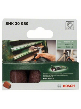 Шлифлента конусообразная 30 мм зернистость P80 для PRR 250 ES BOSCH 