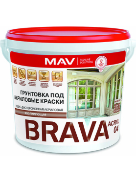 Грунтовка BRAVA Acryl 04 изолирующая