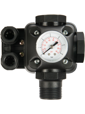 Реле давления с манометром UNIPUMP РМ 5/3W 