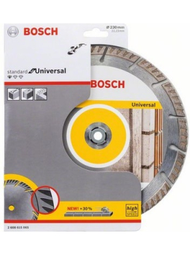 Круг алмазный 230х22,2 мм универсальный BOSCH Turbo Standard for Universal 