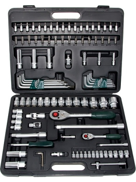 Набор инструментов 1/4", 1/2" 6 граней 108 предметов FORCE 