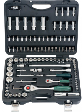 Набор инструментов 1/4", 1/2" 12 граней 108 предметов FORCE 