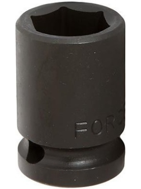 Головка ударная 1/2" 18 мм 6 граней FORCE 