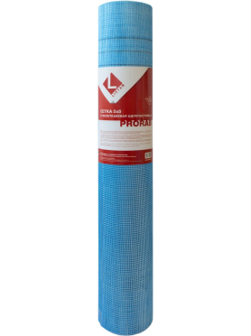 Стеклосетка штукатурная 1 м 50 м LIHTAR Prorab синяя 1800H 