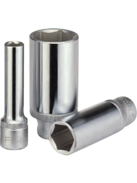 Головка 3/8" 6 граней глубокая FORCE