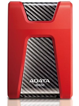 Внешний жесткий диск A-DATA DashDrive Durable HD650 1TB (красный)