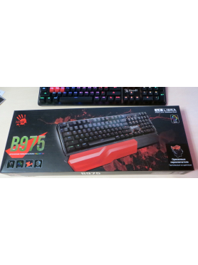 Клавиатура игровая механическая A4TECH Bloody B975 Black