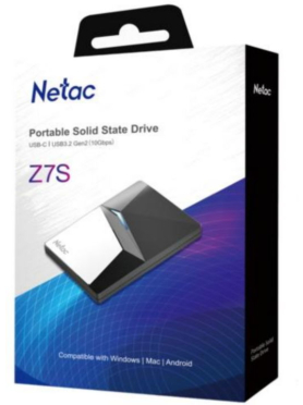 Внешний SSD диск NETAC Z7S 120GB 