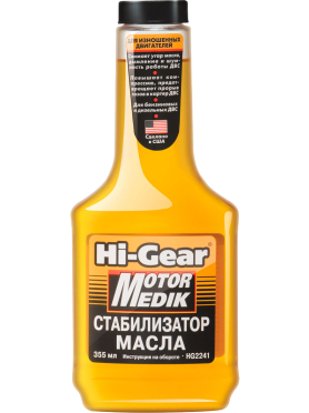 Присадка в моторное масло HI-GEAR Motor Medik 355 мл 