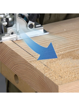 Пила циркулярная аккумуляторная MAKITA LXT DHS 661 ZU 