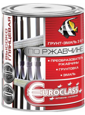 Грунт-эмаль алкидная EUROCLASS для ржавчины