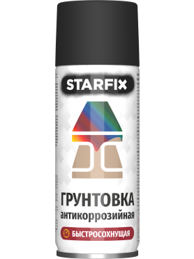 Грунтовка аэрозольная антикоррозийная STARFIX