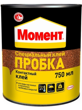 Клей для пробковых покрытий МОМЕНТ Пробка 750 мл 