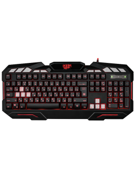 Клавиатура игровая DEFENDER Doom Keeper GK-100DL