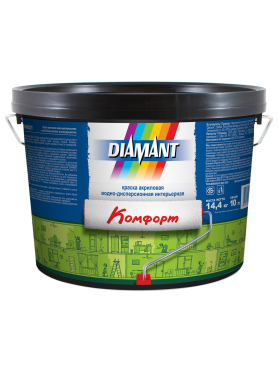 Краска акриловая DIAMANT Комфорт