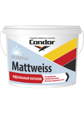 Краска ВД CONDOR Mattweiss