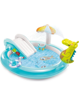 Водный игровой центр INTEX Крокодил 201х170х84 см 