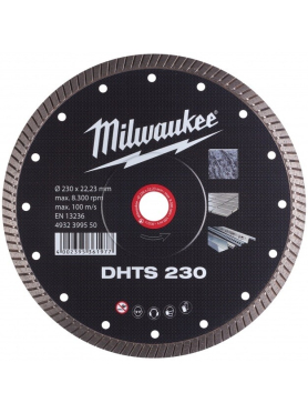 Круг алмазный 230x22,2 мм MILWAUKEE DHTS 