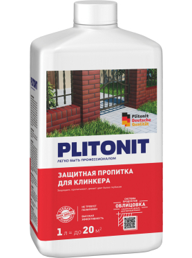 Пропитка PLITONIT защитная для клинкера 1 л