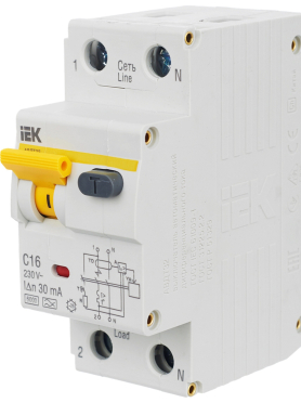 Дифавтомат IEK АВДТ 32 C 16 