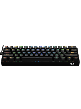 Клавиатура игровая беспроводная механическая REDRAGON Draconic Black 