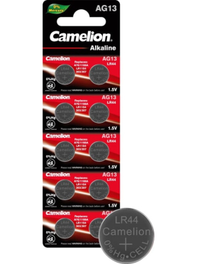 Батарейка G13 CAMELION Mercury Free AG13-BP10(0%Hg)