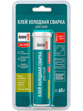 Холодная сварка эпоксидная KUDO для стали 60 г 